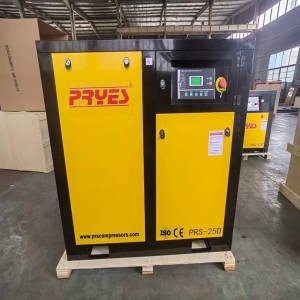 7.5 HP Rotary Screw Air Compressor, efficiency, Tank Base