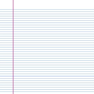 A4 Lined Paper, Customized, handmade, multisizes