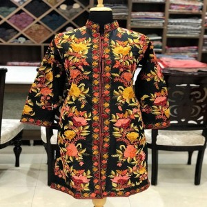 Aari Embroidered Kashmiri Jacket