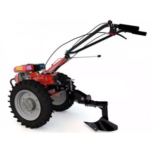 Agriculture Power Tiller Machine, Green and red color