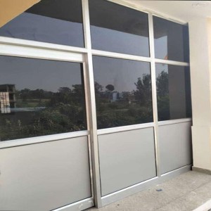 Aluminium Door Partition, Various colors of frame