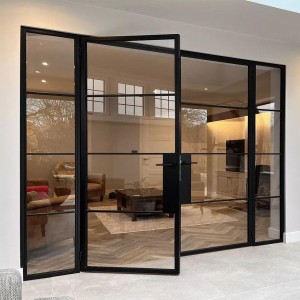 Aluminium Glass Partition Door, Customized colors