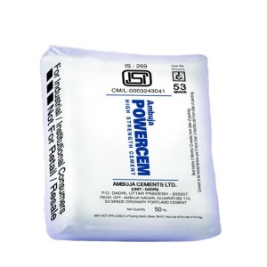 Ambuja Powercem Cement, Industrial, hdpe sack bag