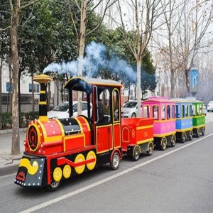 Amusement Park Track Train