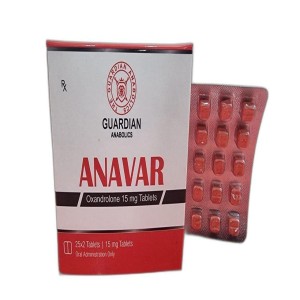 Anaver Oxandrolone 15 Mg Tablets, Lean mass promoter