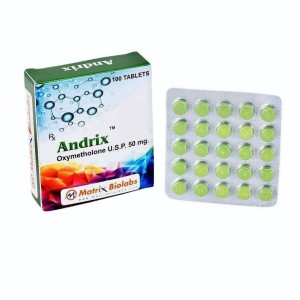 Andrix Oxymetholone 50mg Tablets, Potent mass gainer