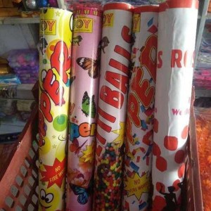 Anniversary Party Popper, Paper & foil material