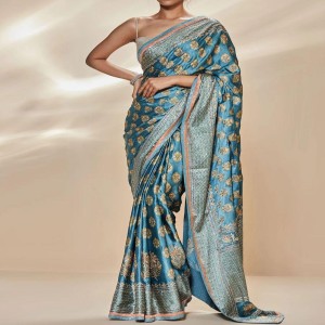 Art Silk Embroidery Saree