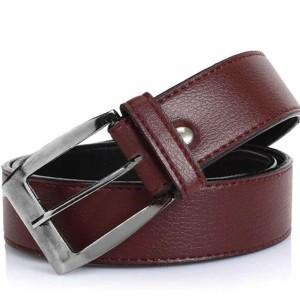 Artificial Brown Leather Belt