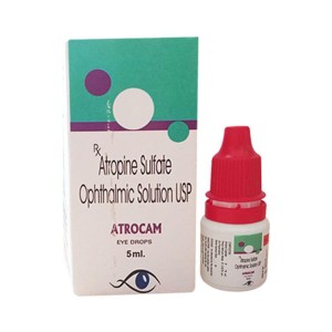 Atrocam Eye Drops, Anticholinergic substance type