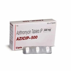 Azicip 500mg Tablets, Macrolide antibiotic treatment