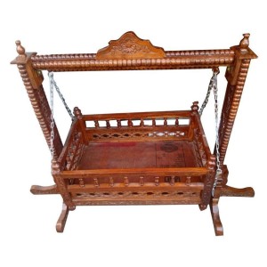 Baby Wooden Cradle