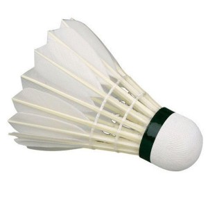 Badminton White Shuttlecock