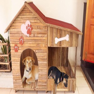 Bamboo Dog Kennel