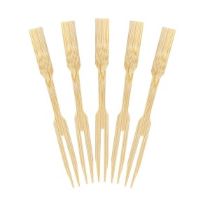 Bamboo Fruit Fork
