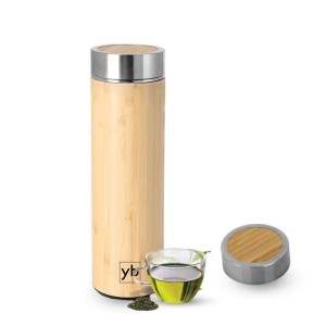 Bamboo Vacuum Flask