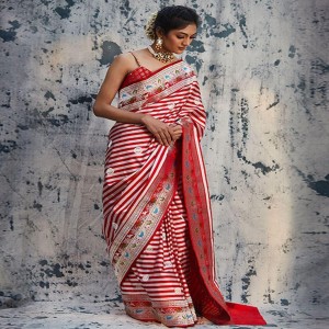 Banarasi Striped Saree