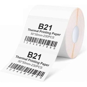 Barcode Printer Roll, Not weather, moisture-resistant