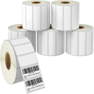 Barcode Sticker Printer Roll, matte, glossy finish