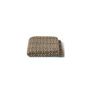 Basket Weave Woolen Throw 