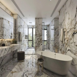 Bathroom Italian Marble, Indoor & rectangular