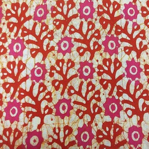 Batik Block Printed Fabric