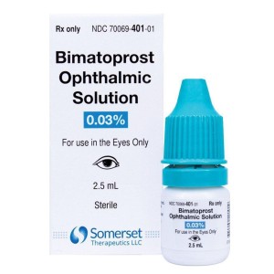 Bimatoprost Ophthalmic Eye Drops, Prostaglandin analog