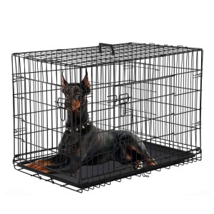 Black Animal Kennel