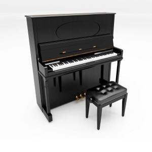 Black Cottage Piano