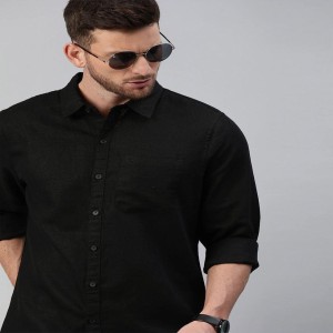 Black Cotton Shirt