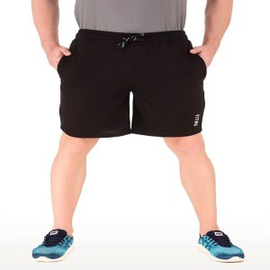 Black Cotton Shorts
