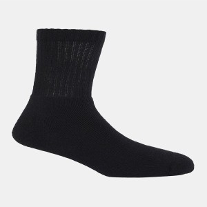 Black Crew Socks