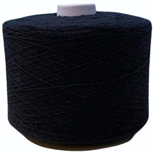 Black Dyed Cotton Yarn