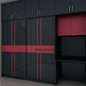 Black Modular Sliding Door, Interior, residential