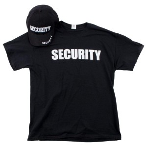 Black Security Uniform