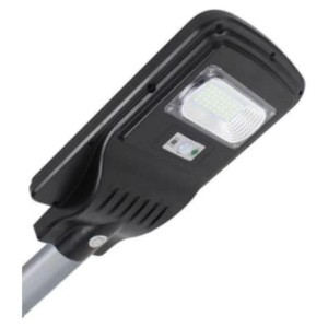 Black Solar Led Street Light, Light sensor, waterproof