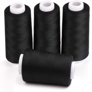 Black Spun Polyester Thread