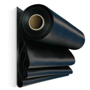Black Viton Rubber Sheet, resistance to heat