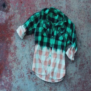 Bleach Dyed Flannel