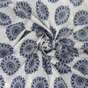 Block Print Cotton Fabric