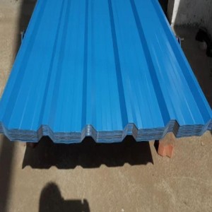 Blue Corrugated Sheet