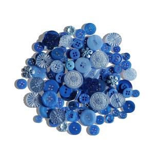 Blue Garments Button