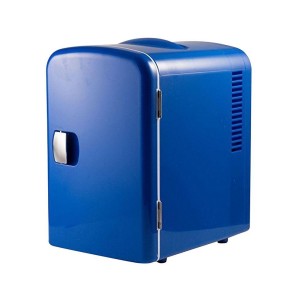Blue Mini Refrigerator