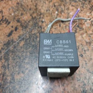 Bm Cbb61 Fan Capacitor, Fully automatic production