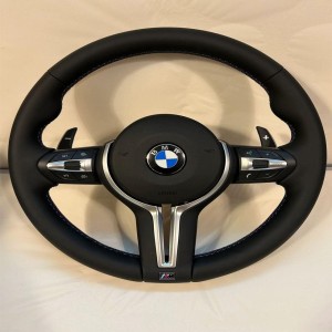 Bmw Steering Wheel, Matte finishing, black color