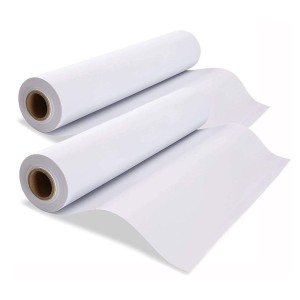 Bonded Paper Roll, Plain pattern, white color
