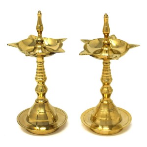 Brass Pooja Lamps
