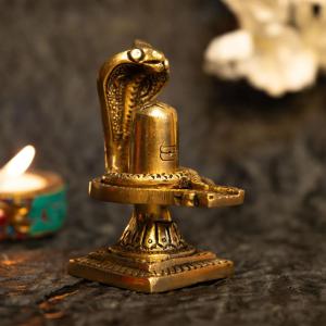 Brass Puja Shivling