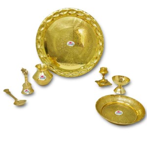 Brass Puja Thali