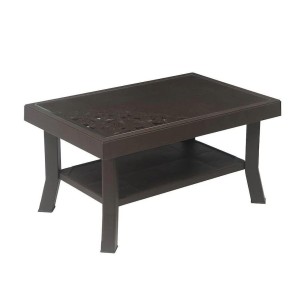 Brown Center Plastic Table